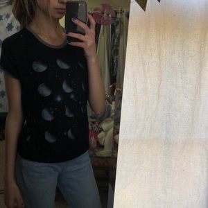 Moon phase T-shirt